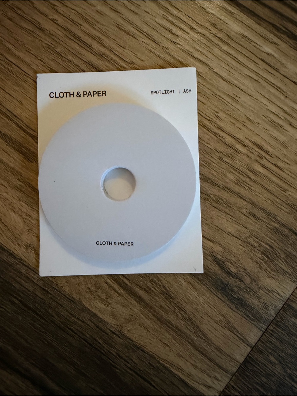Cloth & Paper Disc Planner Project Habit Tracker Burgundy Minimalist - Picture 16 of 16